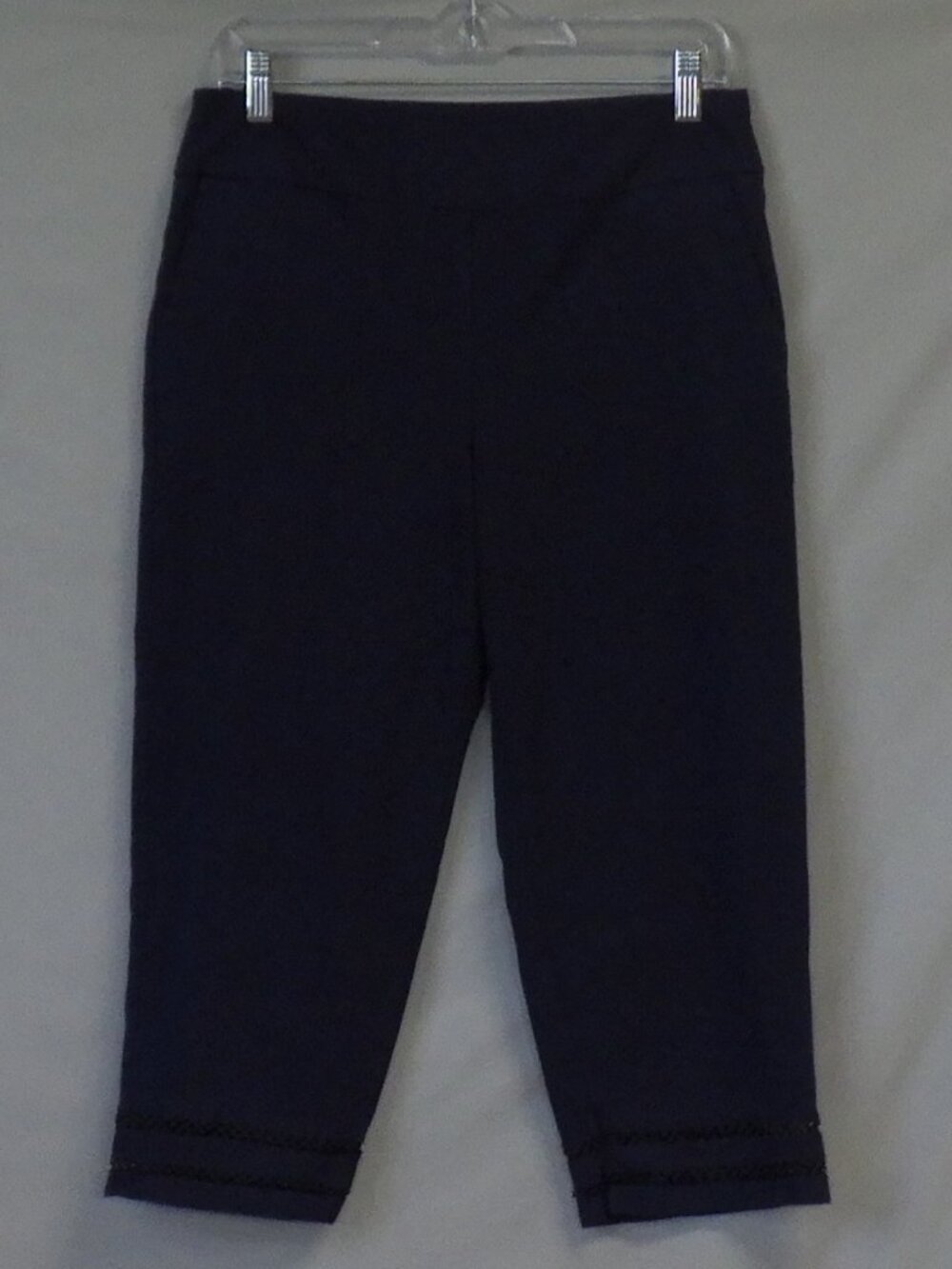 Allison Daley Grace Maude Navy Capri Pants